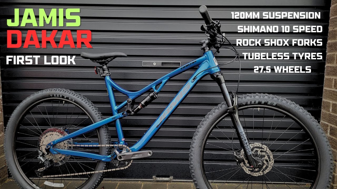 JAMIS DAKAR MTB - First Look - 120mm Suspension Bike - Rock