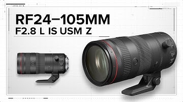Introducing the Canon RF24-105mm F2.8 L IS USM Z Lens with Rudy Winston