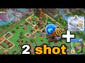 2 shot crazy peak in clan capital