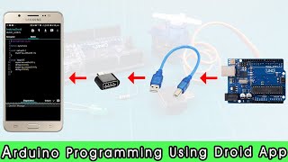 How to use Arduino Droid application | ARDUINO DROID APPLICATION programming [Two Examples]