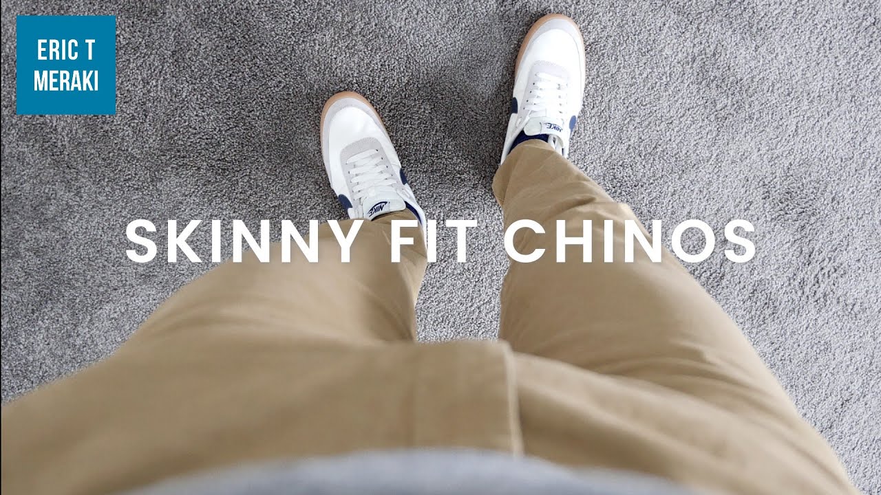 H&M HAUL] Men's Skinny Fit Chinos Review Info & Fit Guide - YouTube