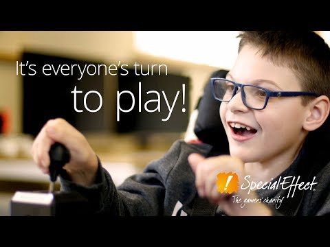 SpecialEffect: It's everyone's turn to play