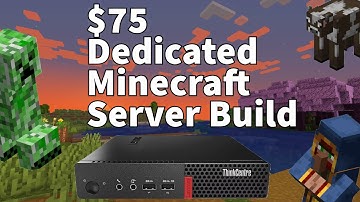 $75 Dedicated Minecraft Server Budget Build 2025 No Port Forwarding Casa OS and Crafty Controller!