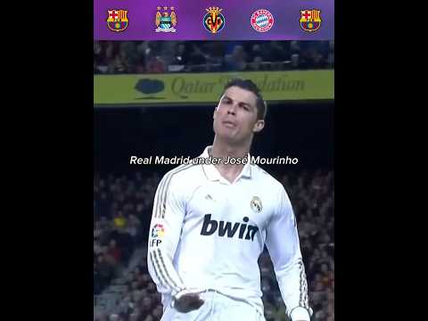 Video Real Madrid under José Mourinho