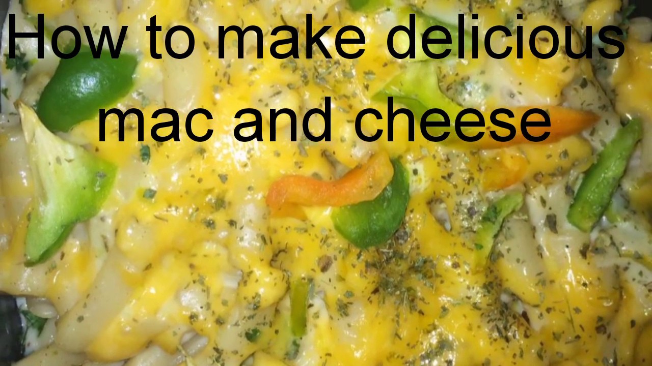 How to make mac and cheese 