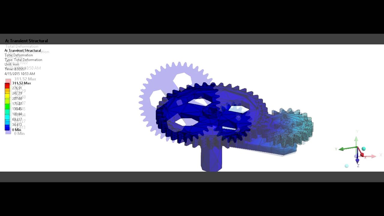 ANSYS WORKBENCH TRANSIENT STRUCTURAL FEA OF SUN AN - YouTube