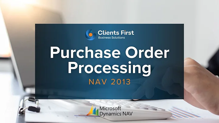 Microsoft Dynamics NAV 2013 Purchase Order Processing Part One Training Demo