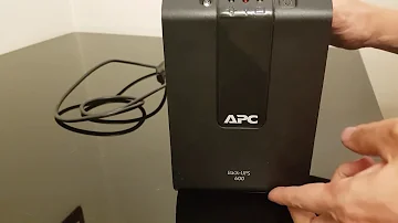 Como usar nobreak APC 1200?