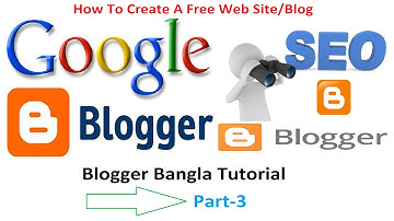How to create a blog bangla tutorial part - 3