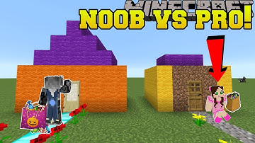 Minecraft: NOOB VS PRO!!! - Pumpkin Party - Mini-Game