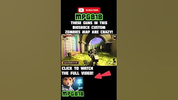 I LOVE THE GUNS IN THIS BIOSHOCK CUSTOM ZOMBIES MAP IN BO3?!  #bo3customzombies #gaming #bo3#zombie