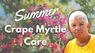 How to Make Your Crape Myrtle Bloom All Summer Long | Summer Crape Myrtle Care