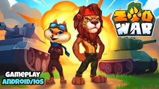 Zoo War: Tanked Guns 3v3 - Gameplay Trailer - (Android, iOS) screenshot 2