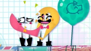 SNIPPERCLIPS ~ BALLOON BURSTER ~ NOISY NOTEBOOK ~ SINGLE PLAYER ~ NO COMMENTARY 1AS