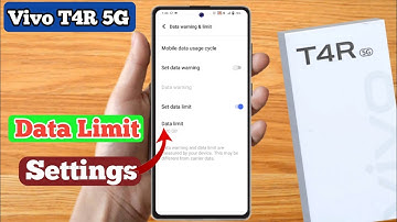 how to set data limit in vivo t4r 5g, vivo t4r 5g data limit problem, vivo t4r 5g data limit setting