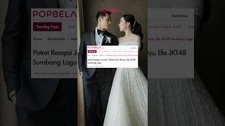 Download Lagu Potret Resepsi Jonatan Christie dan Shanju, Eks JKT48 Sumbang Lagu MP3