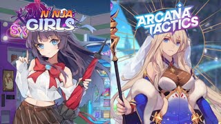 Ninja Girls: Reborn vs Arcana Tactics | Gameplay Comparison screenshot 5