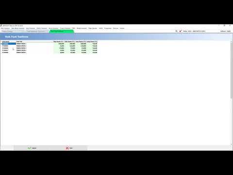 AKINSOFT WOLVOX ERP Alış Fiyatını Toplu Değiştirme