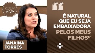 Janaina Torres comenta como funciona sociedade com o seu ex marido, Jefferson Rueda
