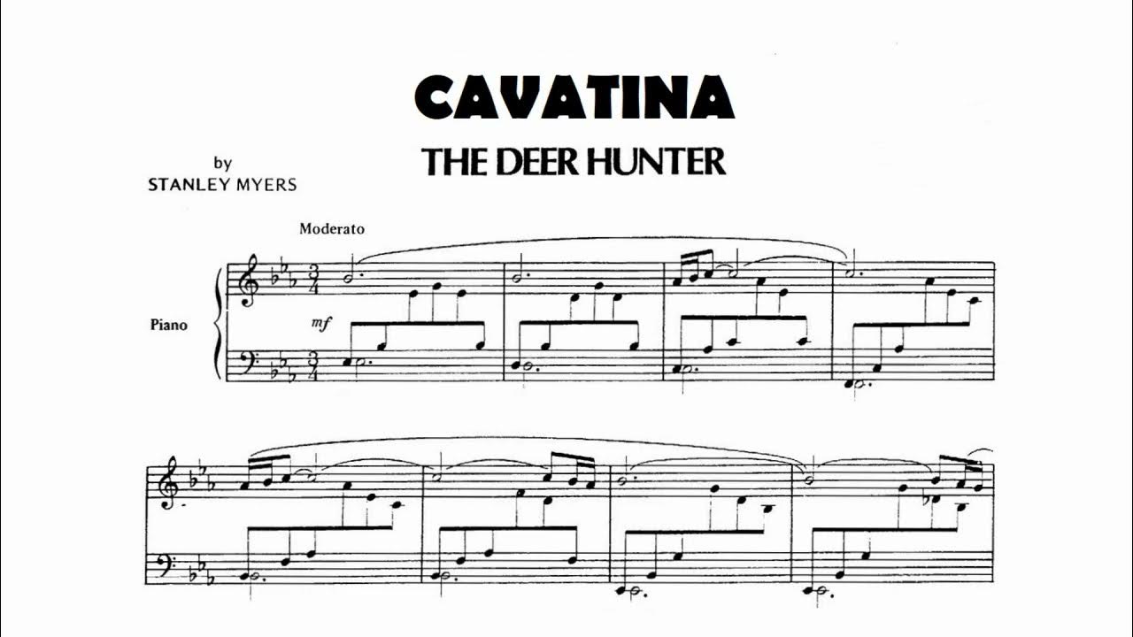 Cavatina Deer Hunter For Piano YouTube cavatina-deer-hunter-for-piano-youtube