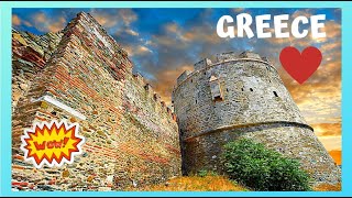 GREECE: Stunning ancient defensive walls ? in THESSALONIKI, 17 centuries old