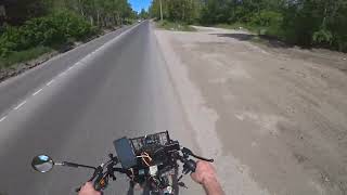 видео: Путешествие в Заозерье на электровелосипеде картинка: Путешествие в Заозерье на электровелосипеде