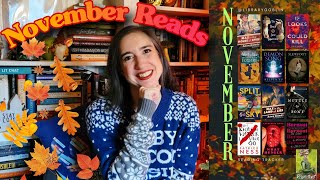 Everything I Read in November Ranked!