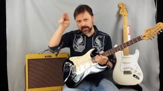 Fender Jimi Hendrix Stratocaster vs. Modded Lefty Strat Part 1