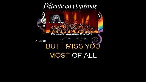 Karaoké Autumn Leaves Eva Cassidy The london Symphony Orchestra