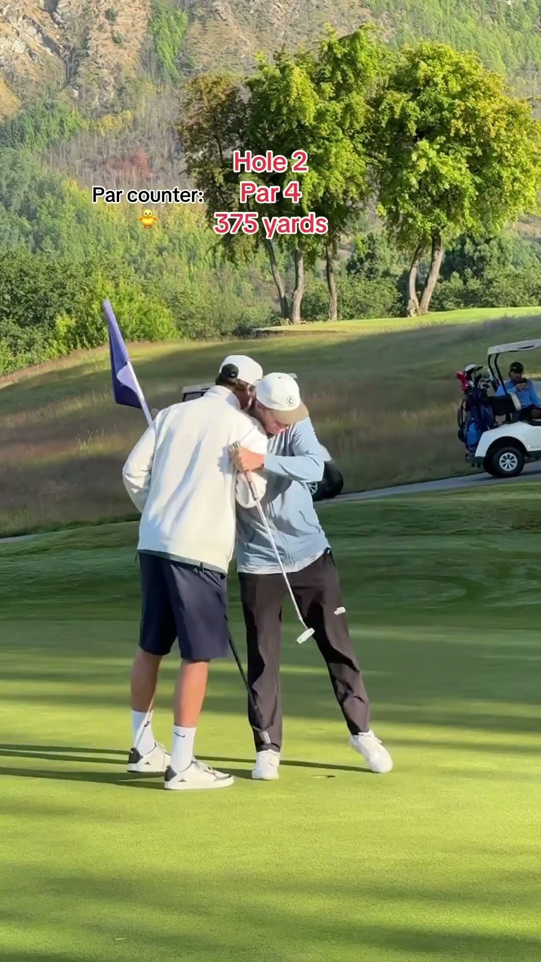 18 pars in a row (alternate shot)