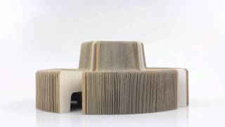 Flexible Paper Chair | Paper Furniture | PaperSofa.com