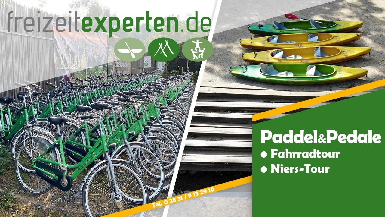 Paddel & Pedale kurz: Kanu & Rad | freizeitexperten.de