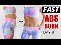 Day 9 DEBLOATING workout that WORKS FAST! lose hanging belly fat, 30 day full body tranformation 1