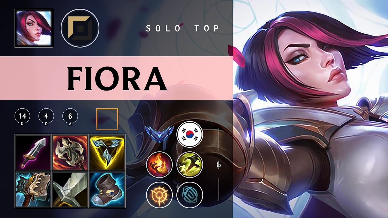 Fiora Top vs Aatrox - KR Diamond Patch 26.03