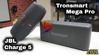 JBL Charge 5 Vs Tronsmart Mega Pro ( 60W ): | Sound \u0026 BASS Test ( Which One Is Worth it? )