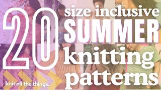 20 knitted tees, tank tops and more  20 warm weather cool Knitting Patterns