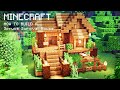 Minecraft: How To Build a Spruce Survival House
