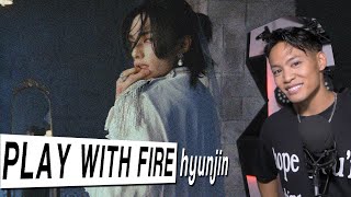 Dancer Reacts to HYUNJIN [STRAY KIDS] - PLAY WITH FIRE Performance Video