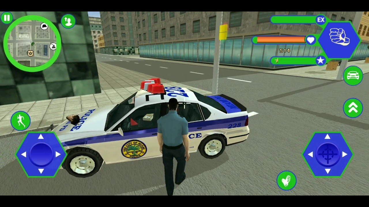 Miami Police Crime Vice Simulator #5 | Fun at Military Base | Android Gameplay | Official boy akku |