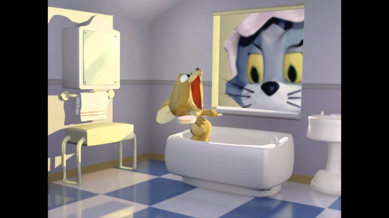 SCHOOL PROJECT FROM THE PAPER TO CGI : Tom and Jerry - YouTube