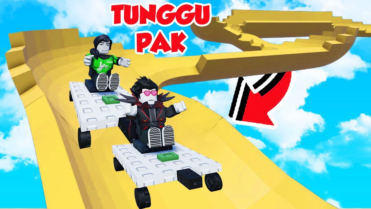 KITA MELUNCUR DARI PEROSOTAN PALING PANJANG DI ROBLOX!!!