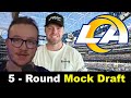 La rams 5  round mock draft with jake ellenbogen