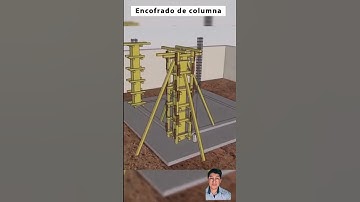 Encofrado de columna.    #arquitetura #construccion #albañilería