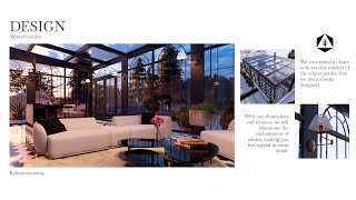 Doğanın Büyüsü Özel Kış Bahçesi Video Renderları