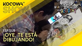 Kian84 Dibujando Retratos Para Los Niños Aventura Musical Por Accidente Ep06 Kocowa Español