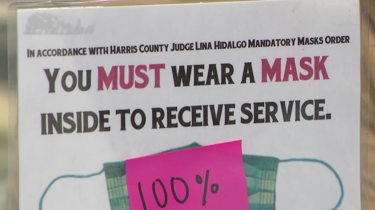 Houston business prepares for mask order to go into effect Monday - YouTube