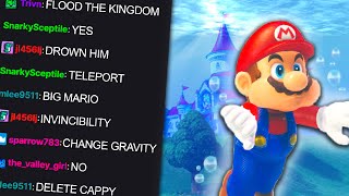 Mario Odyssey but Twitch Chat Controls the Mods