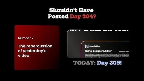 Day 305: Being the most Famous Content Creator, Designer and Animator in Web3.