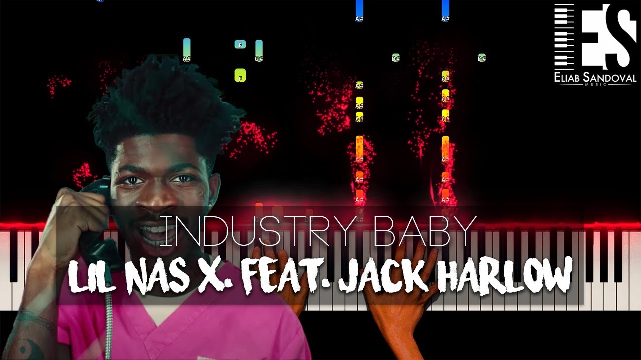 INDUSTRY BABY - Lil Nas X, Feat. Jack Harlow (Piano Tutorial) | Eliab Sandoval