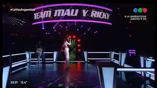 Julieta Celiz team Mau y Ricky knockouts